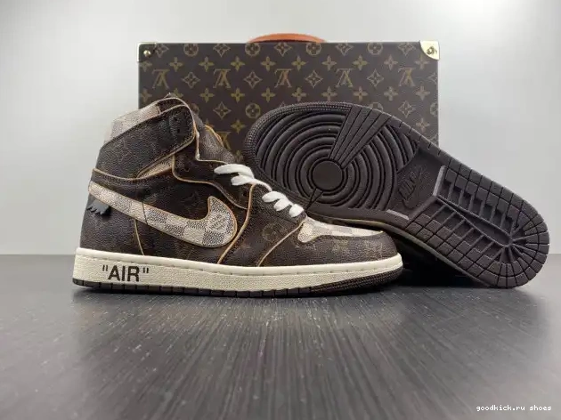 Rep Air 1 Jordan LV OFF-WHITE x 0428